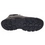 Ghete barbati din piele naturala de culoare neagra imblanite SPORT23N